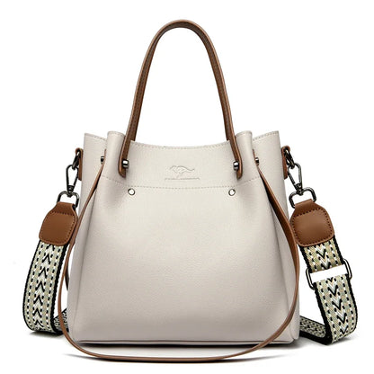 Women’s Microfiber Leather Shoulder Bag