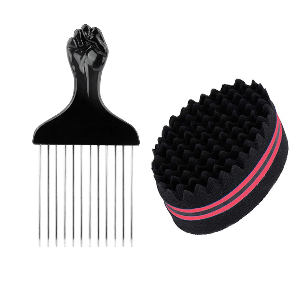 Afro Curly Hair Styling Set