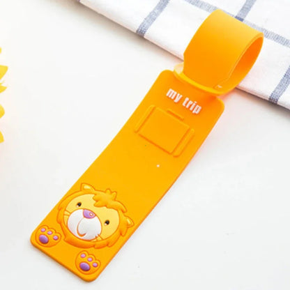 Cute Silicone Luggage Tag