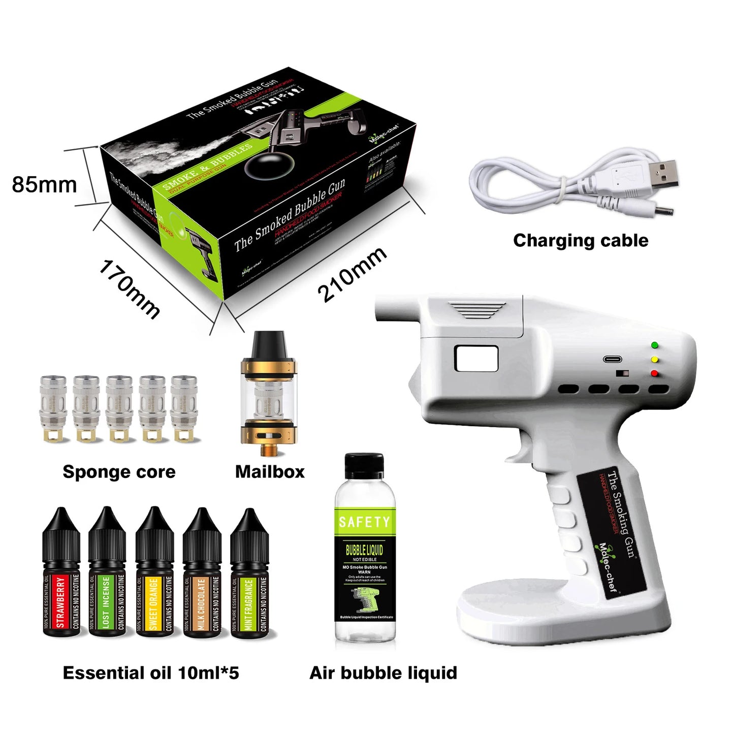 Cocktail Smoke Gun Kit