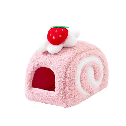 Warm Plush Hamster House