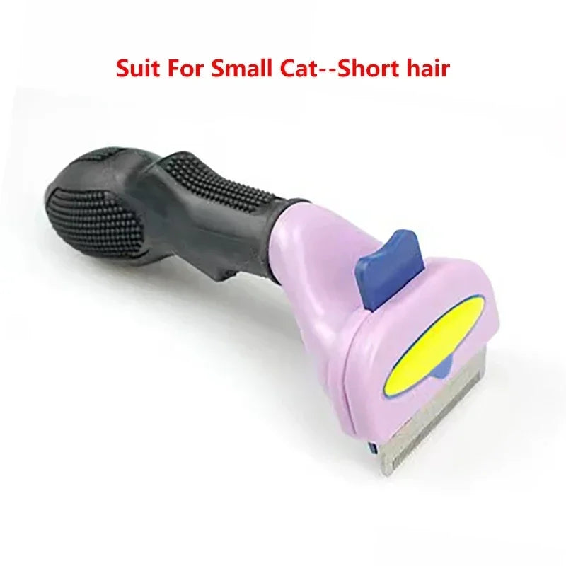 Pet Deshedding Grooming Comb for Cats & Dogs