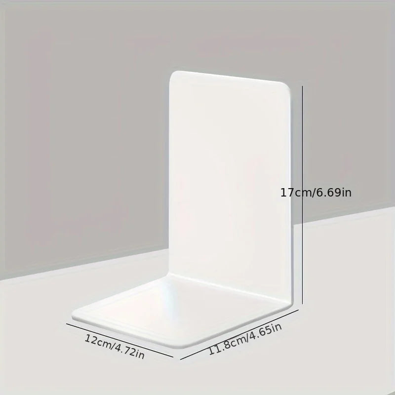 Clear Acrylic Bookends Set