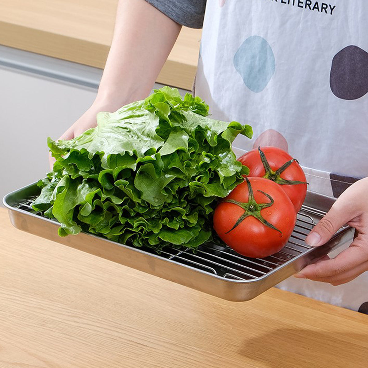 Willstar Baking Sheet Pan & Cooling Rack Set for Oven Cooking