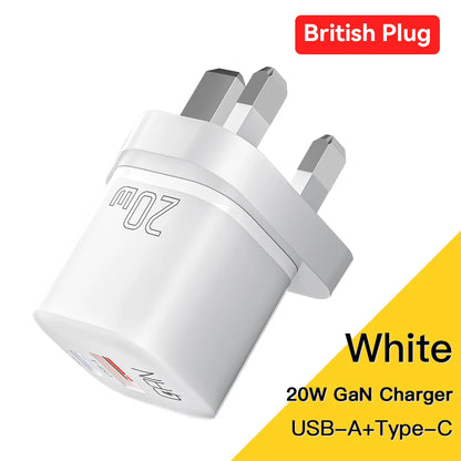 Essager 20W GaN Dual-Port Fast Charger