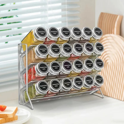 4-Tier Carbon Steel Spice Rack