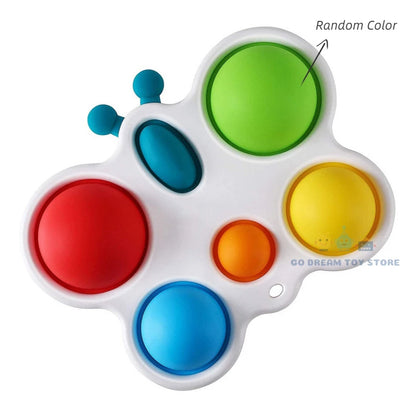 Baby Montessori Exercise Board Rattle Puzzle
