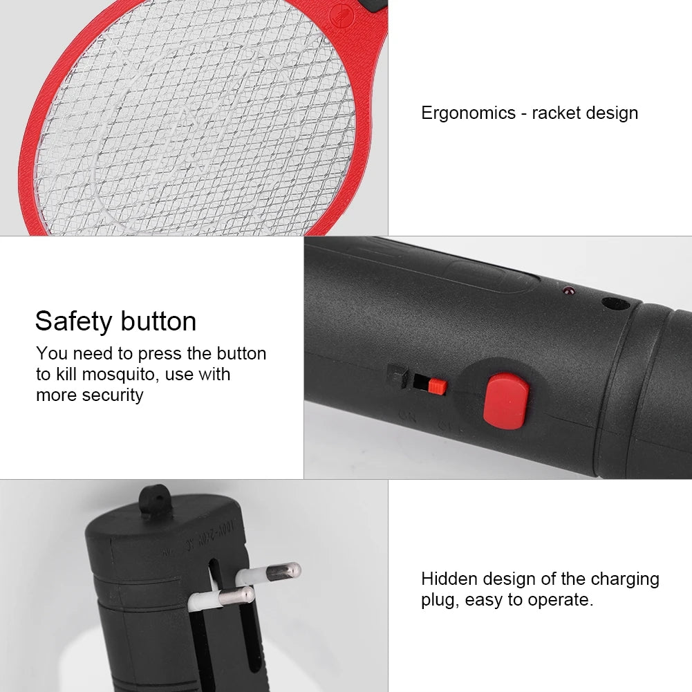 Rechargeable Electric Mosquito Swatter