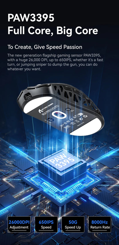 Attack Shark R3 Magnesium Alloy Gaming Mouse