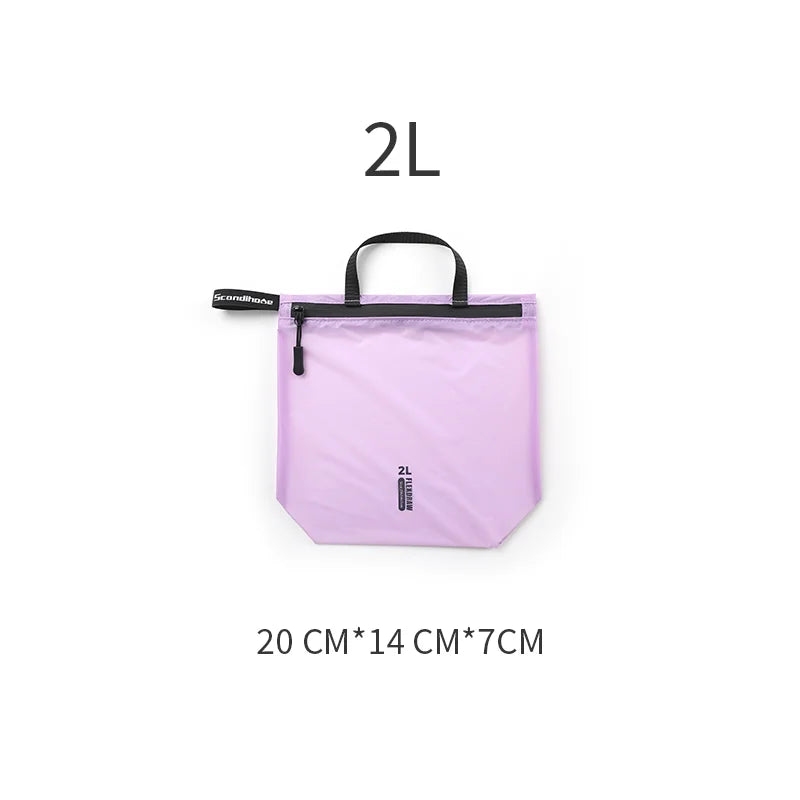 Waterproof Travel Storage Pouch with Zipper Handle