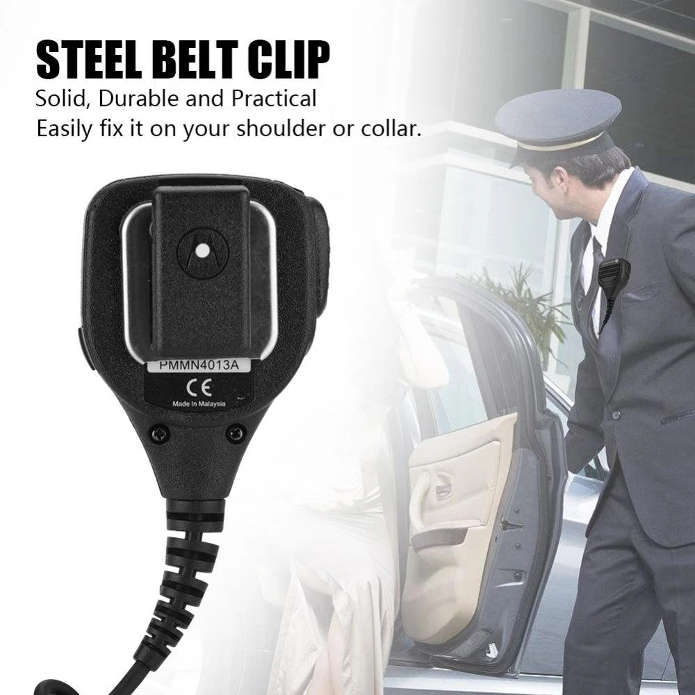 Title 2-Pin Remote Speaker Microphone for Motorola Radios