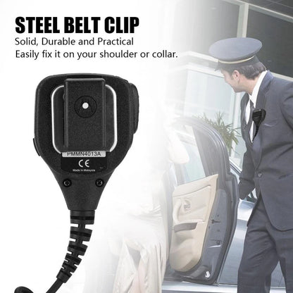Title 2-Pin Remote Speaker Microphone for Motorola Radios