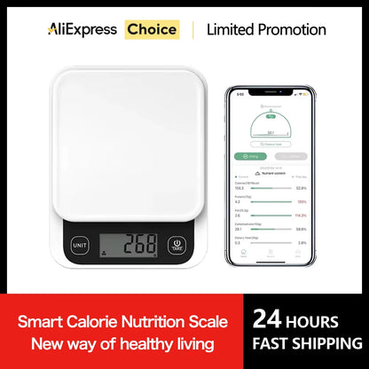 Smart Bluetooth Kitchen Nutrition Scale