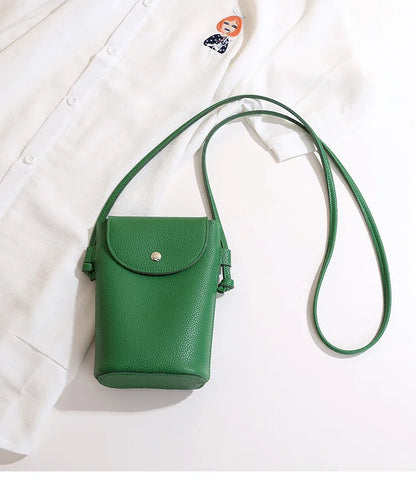 PU Leather Flap Crossbody Phone Bag