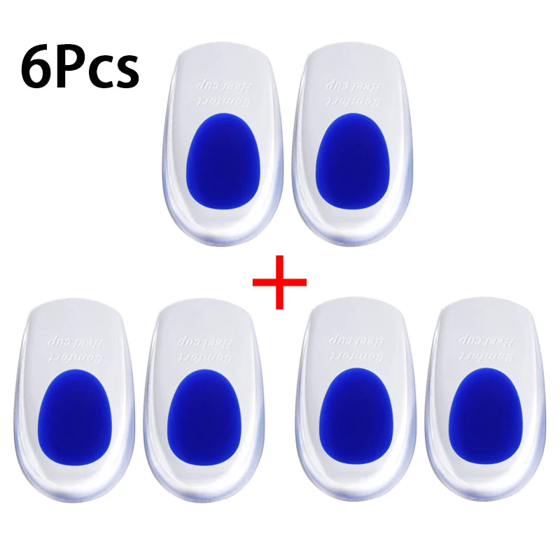 Silicone Heel Cushion Half Insoles