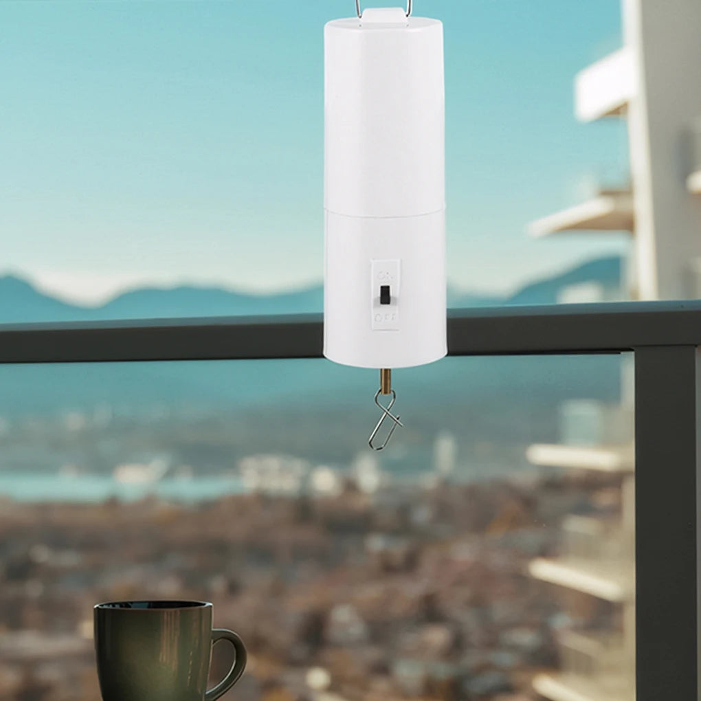 Battery-Powered Wind Spinner Motor