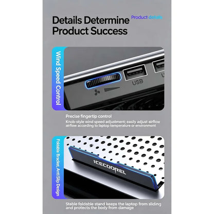 F2PLUS Gaming Laptop Cooling Pad