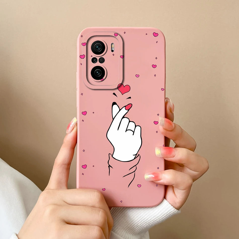 Liquid Silicone Case for Redmi K40 Series
