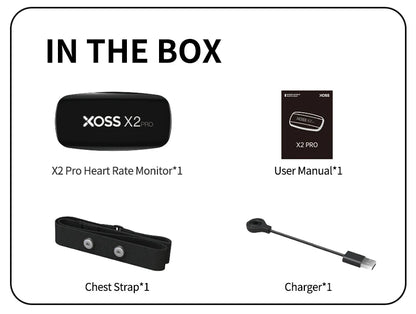 Bluetooth & ANT+ Chest Strap Heart Rate Sensor