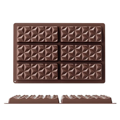 Silicone Break-Apart Chocolate Bar Mold