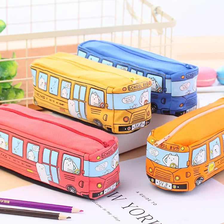 School Bus Pencil Case