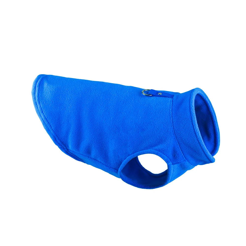 Fleece Dog Vest Jacket