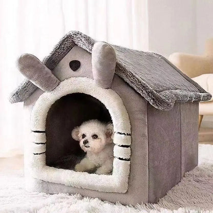 Warm Removable Pet House for Small Dogs & Cats
