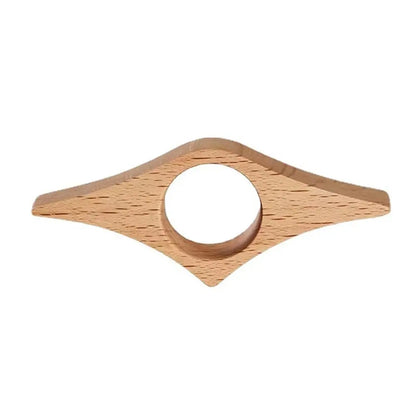 Solid Wooden Thumb Page Holder Bookmark