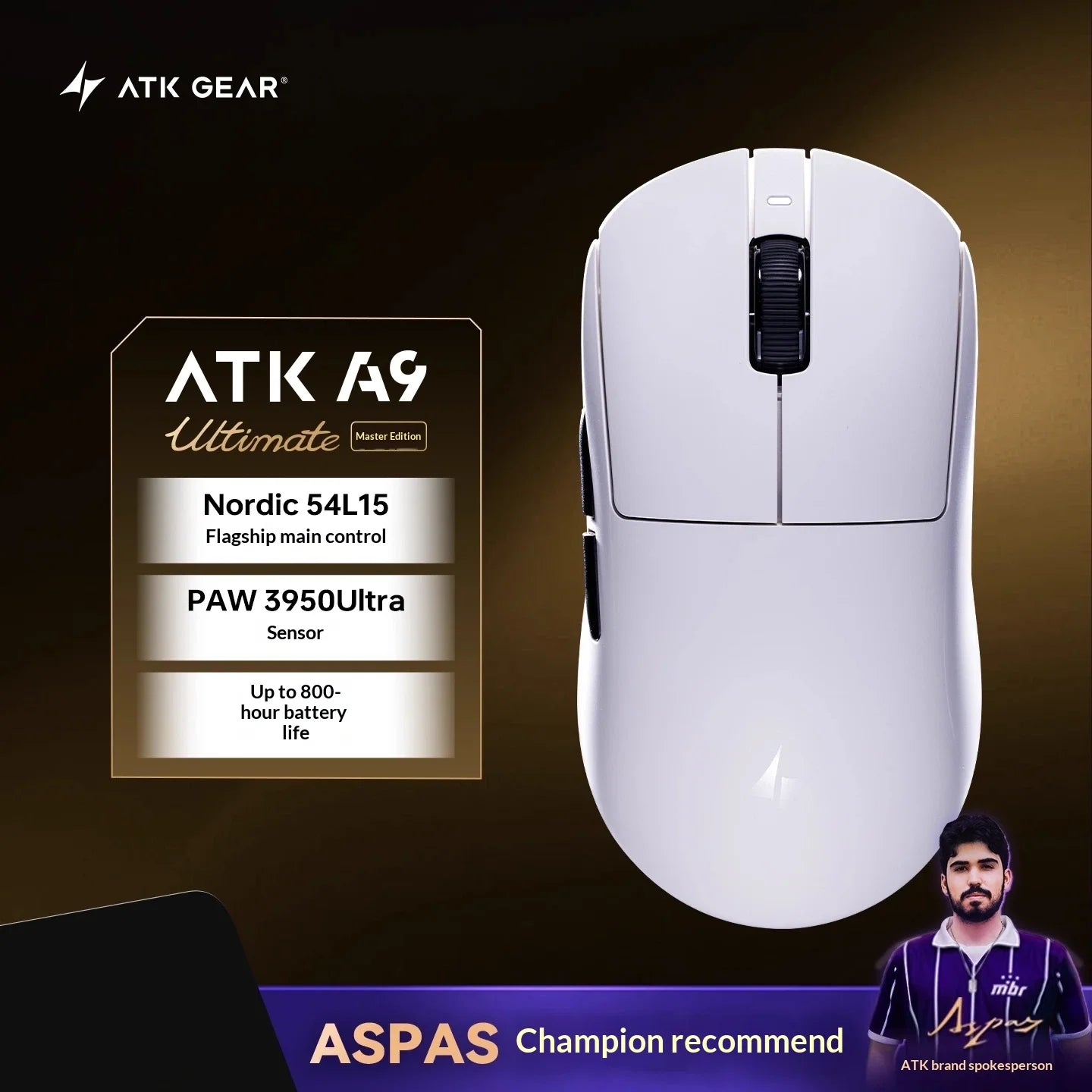 ATK DragonFly A9 Air Ultimate Gaming Mouse
