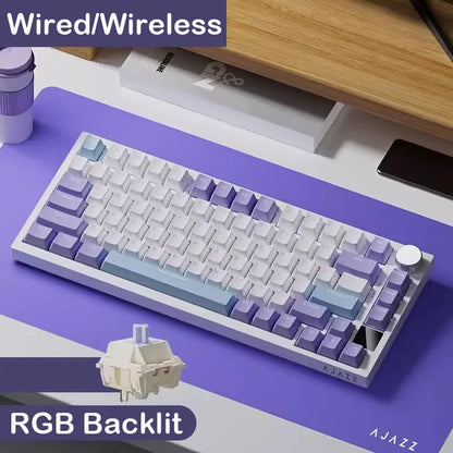 82-Key Hot-Swappable RGB Mechanical Keyboard for PC & Mac