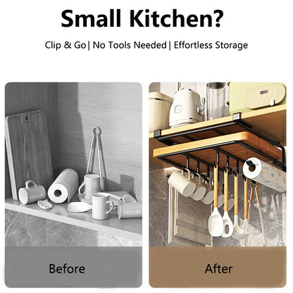 Under-Cabinet Kitchen Storage Rack
