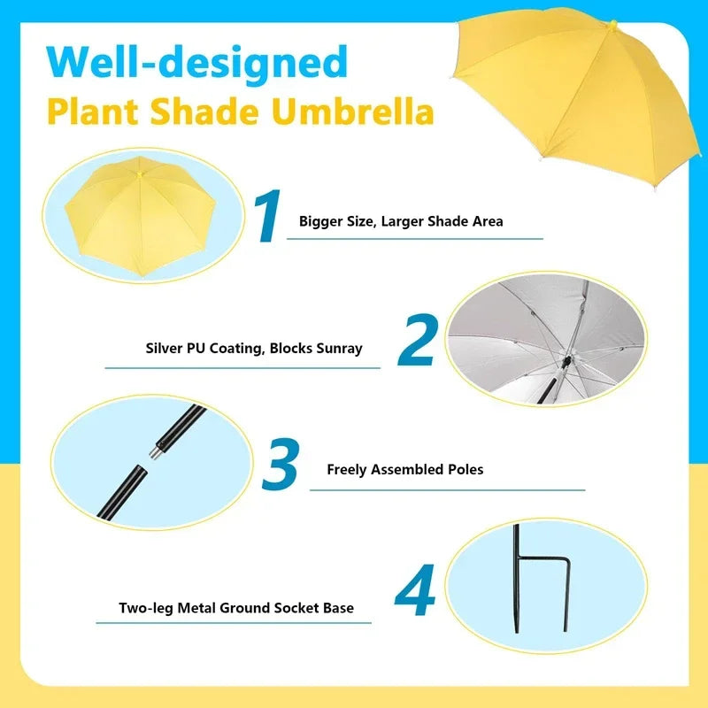 Garden Plant Shade Umbrella