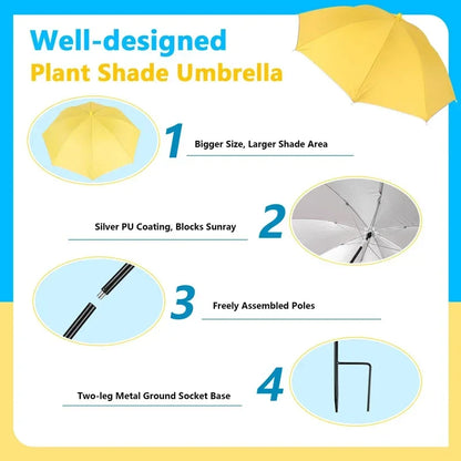 Garden Plant Shade Umbrella