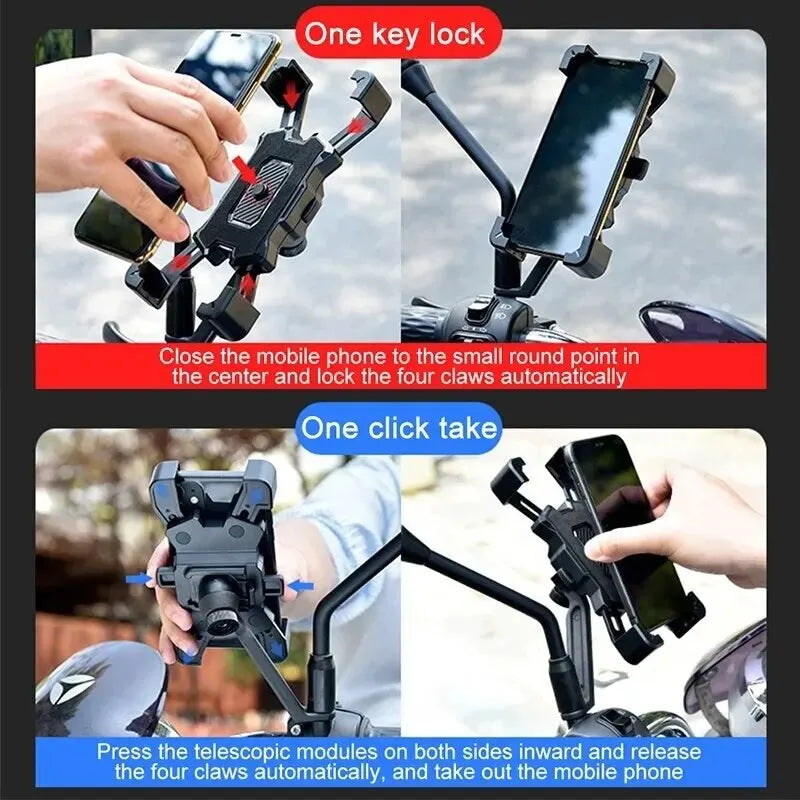 360° Rotatable Bicycle Phone Holder