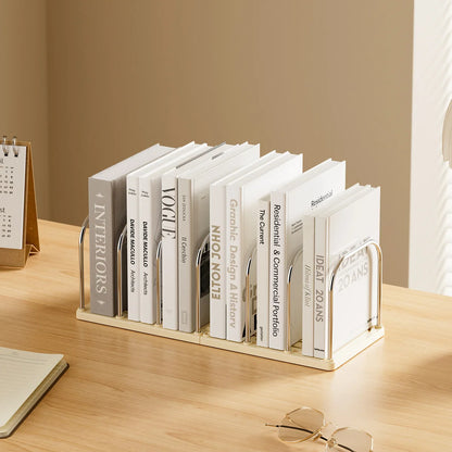 Desktop Book Organizer File Holder Storage Rack