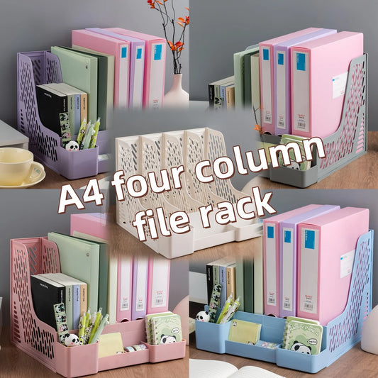 Multi-Layer A4 Desktop File Organizer