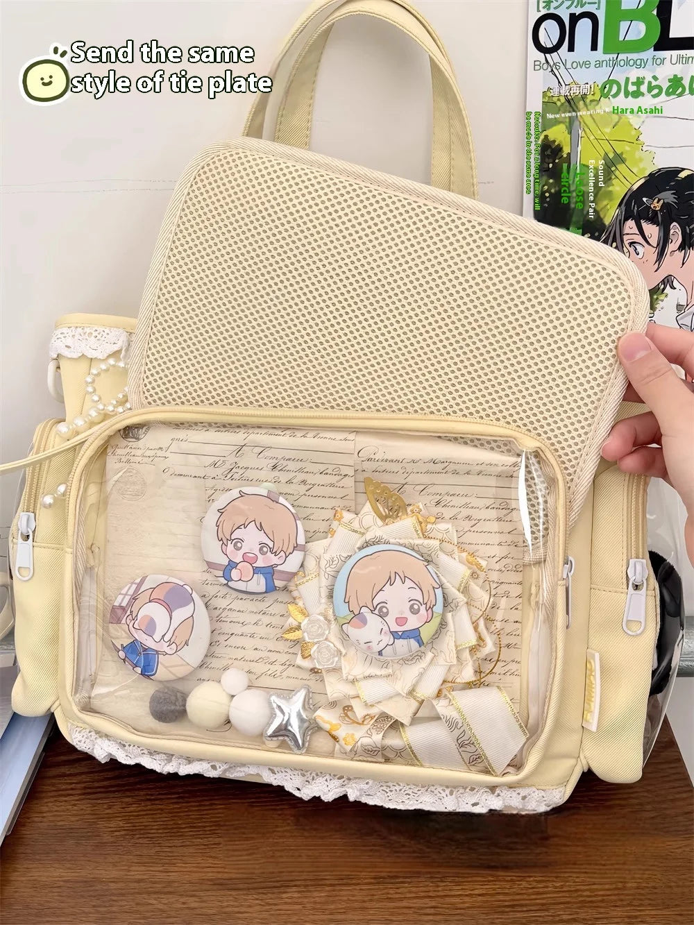 Anime Ita Crossbody Display Bag