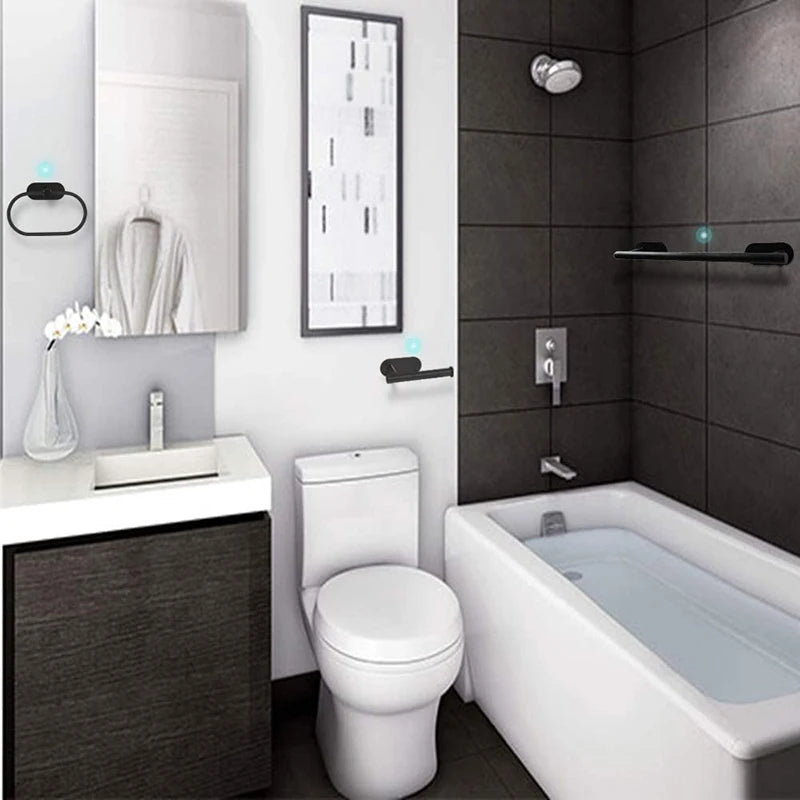 Wall Mount Stainless Steel Towel Bar