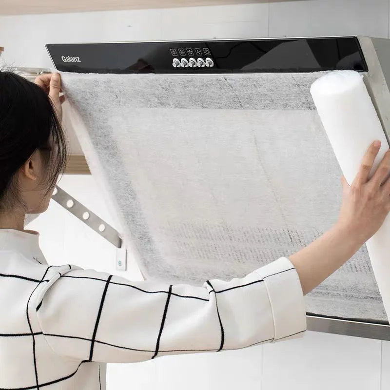 Disposable Range Hood Grease Filter Paper Roll