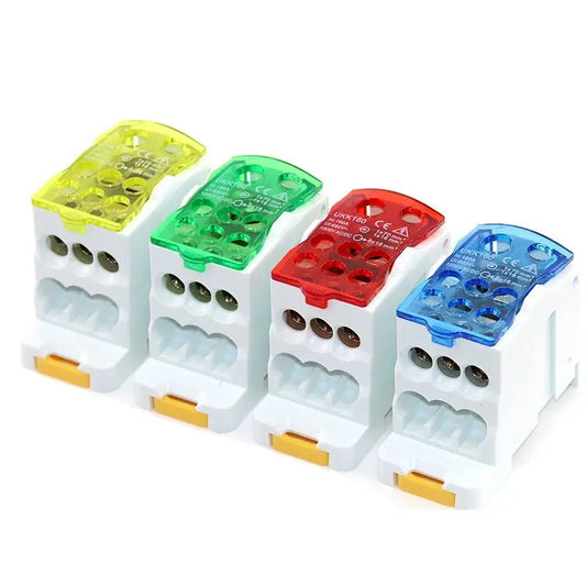 UKK DIN Rail Distribution Terminal Block Connector