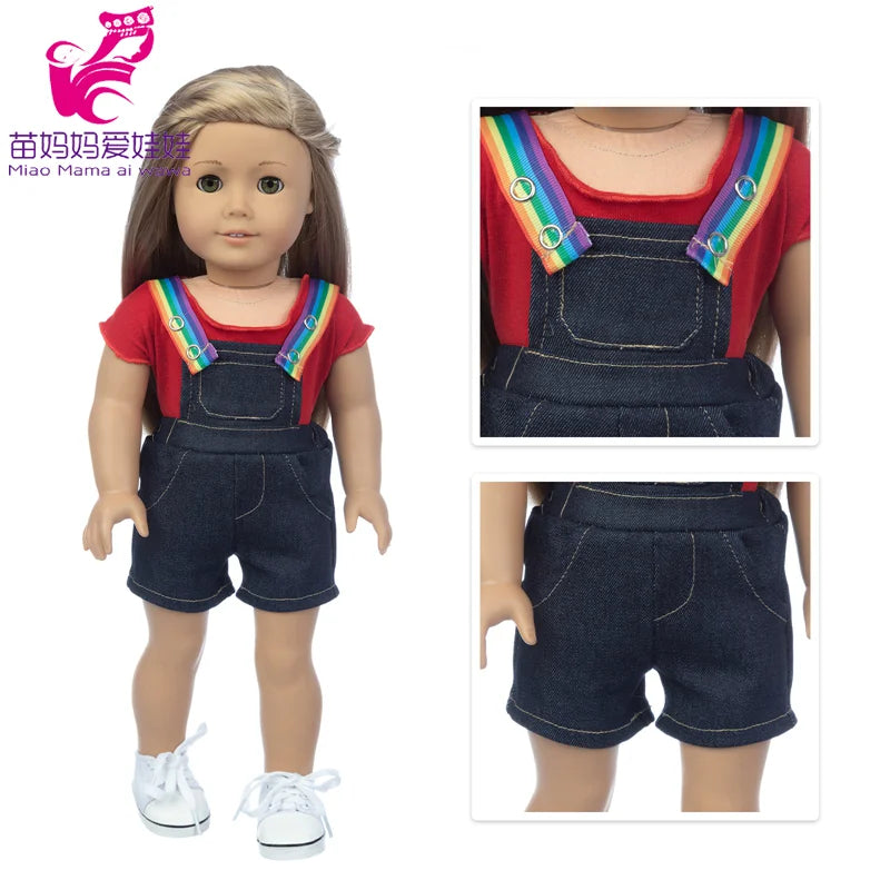 18 Inch  Baby Girl Doll Clothes