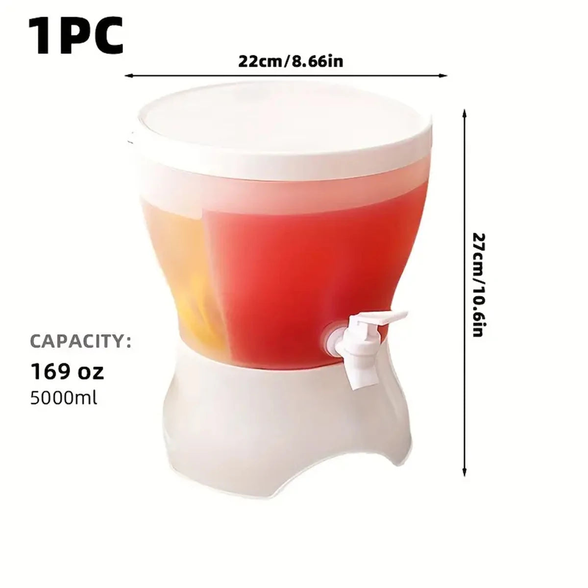 Rotating Cold Water Dispenser with Divider