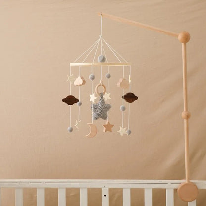 Wooden Baby Crib Mobile
