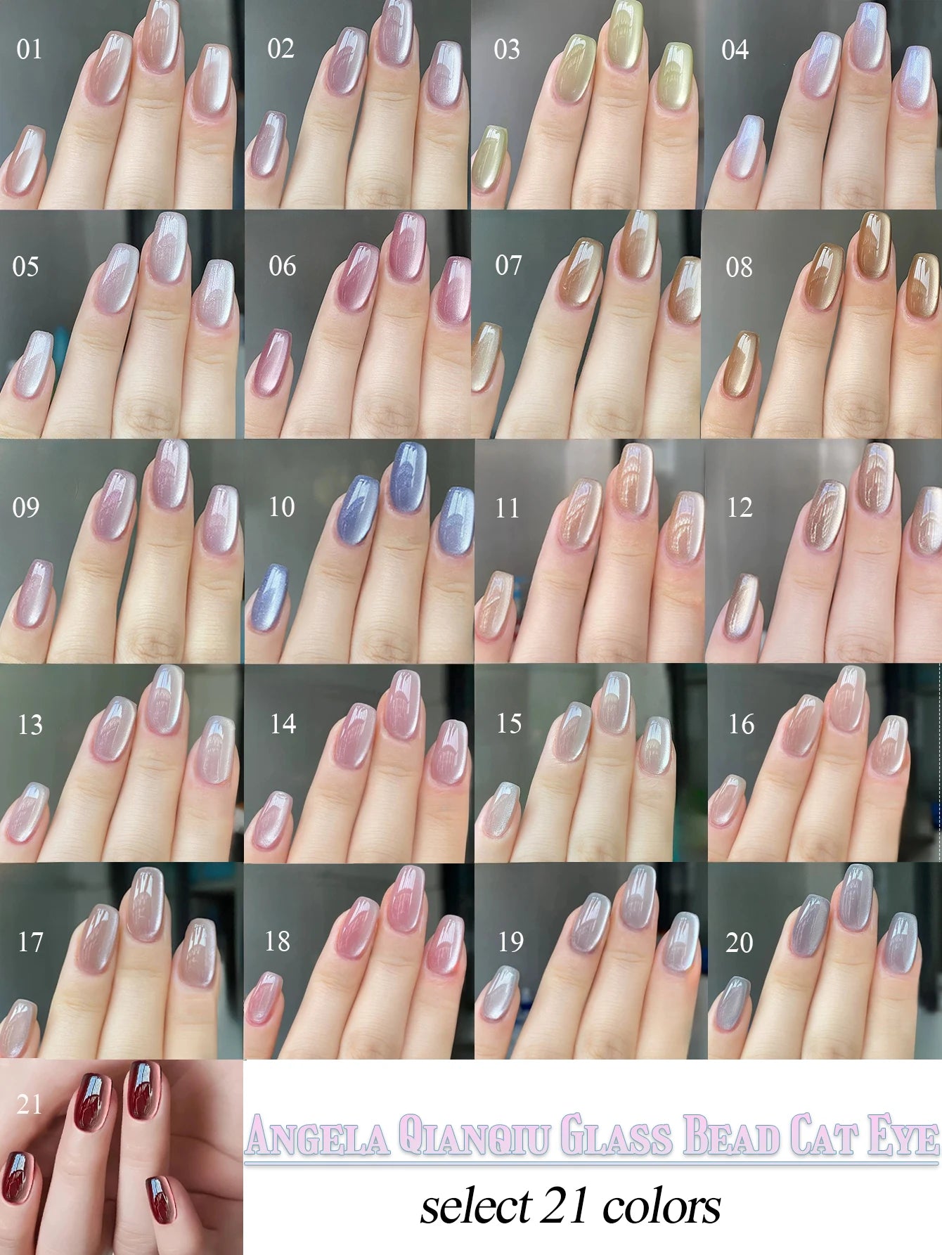 ZH Golden Cat Magnetic Gel Polish