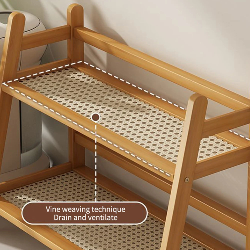 Bamboo Spice Rack Shelf