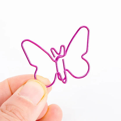 Decorative Butterfly Bookmark Paper Clips