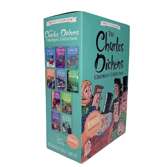 10 Books Set Charles Dickens English Story Picture Books