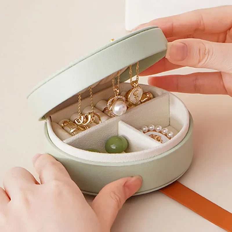 Mini Travel Jewelry Organizer Case