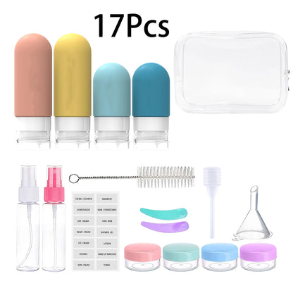 Travel Toiletry Bottle Set