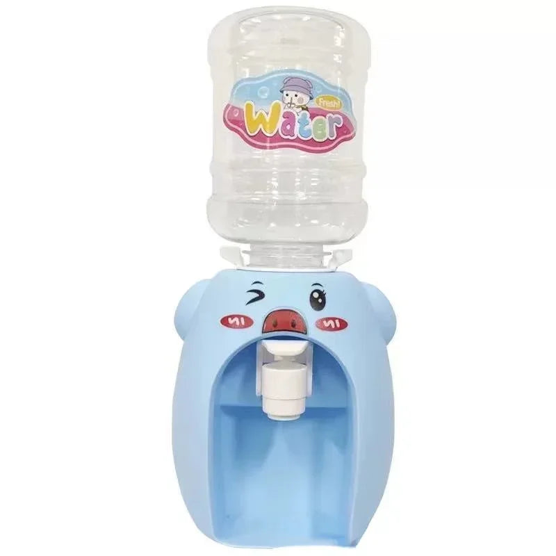 Cartoon Mini Water Cooler with Cup & Bottle